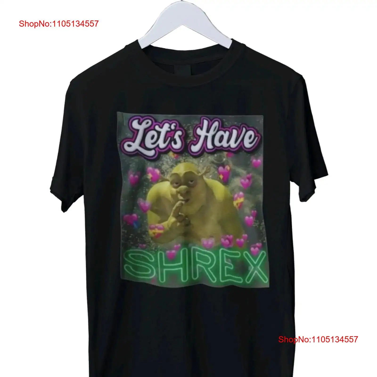 Men'S Fashion Xxl - Lets Have Shrex Meme T-shirt drôle