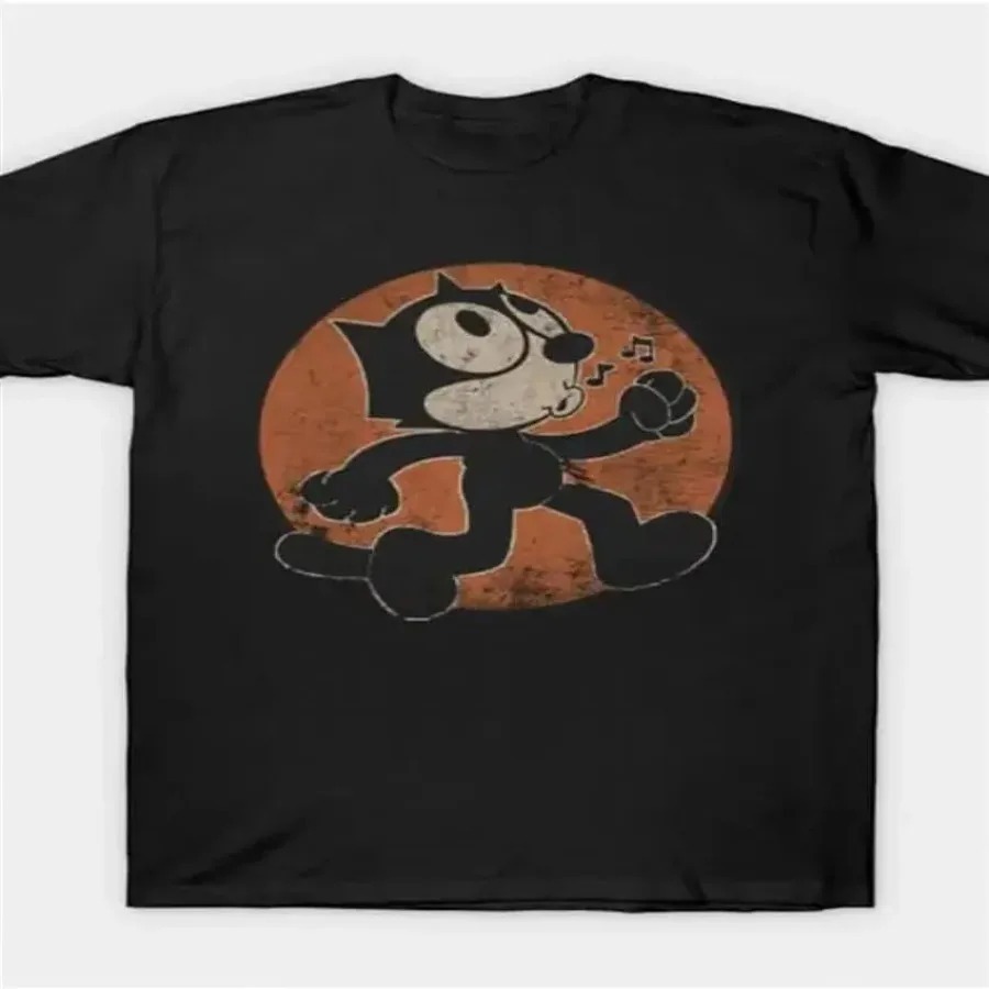Mens Fashion In The 1920S - 【Nouveauté】T-shirt vintage Felix Cat, style rétro,
