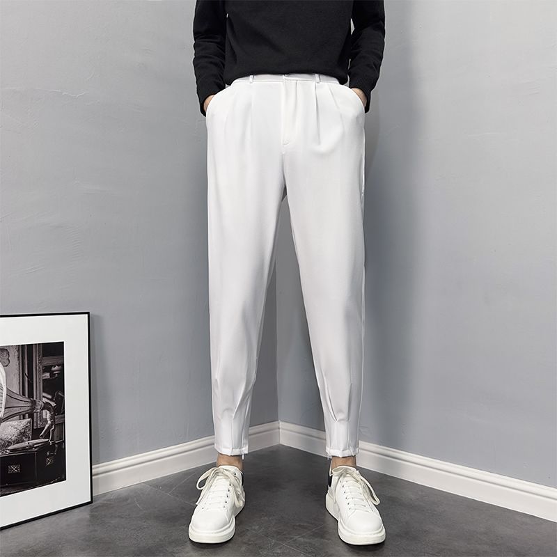 Men'S Fashion Reviews - Pantalon de costume Baggy pour hommes,