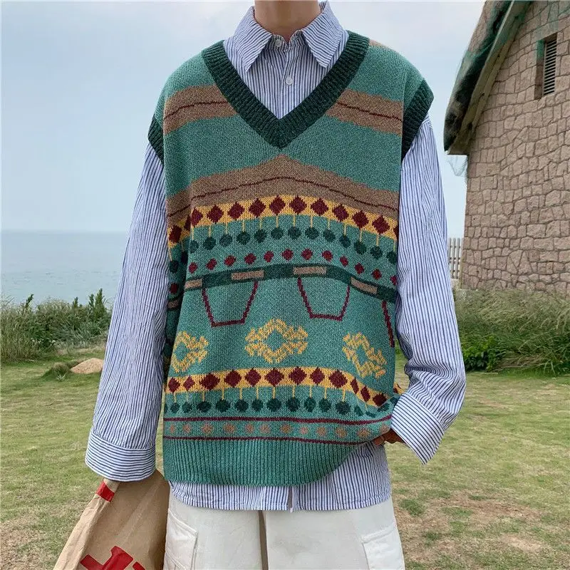 Men'S Fashion Reviews - Gilet en tricot à la mode