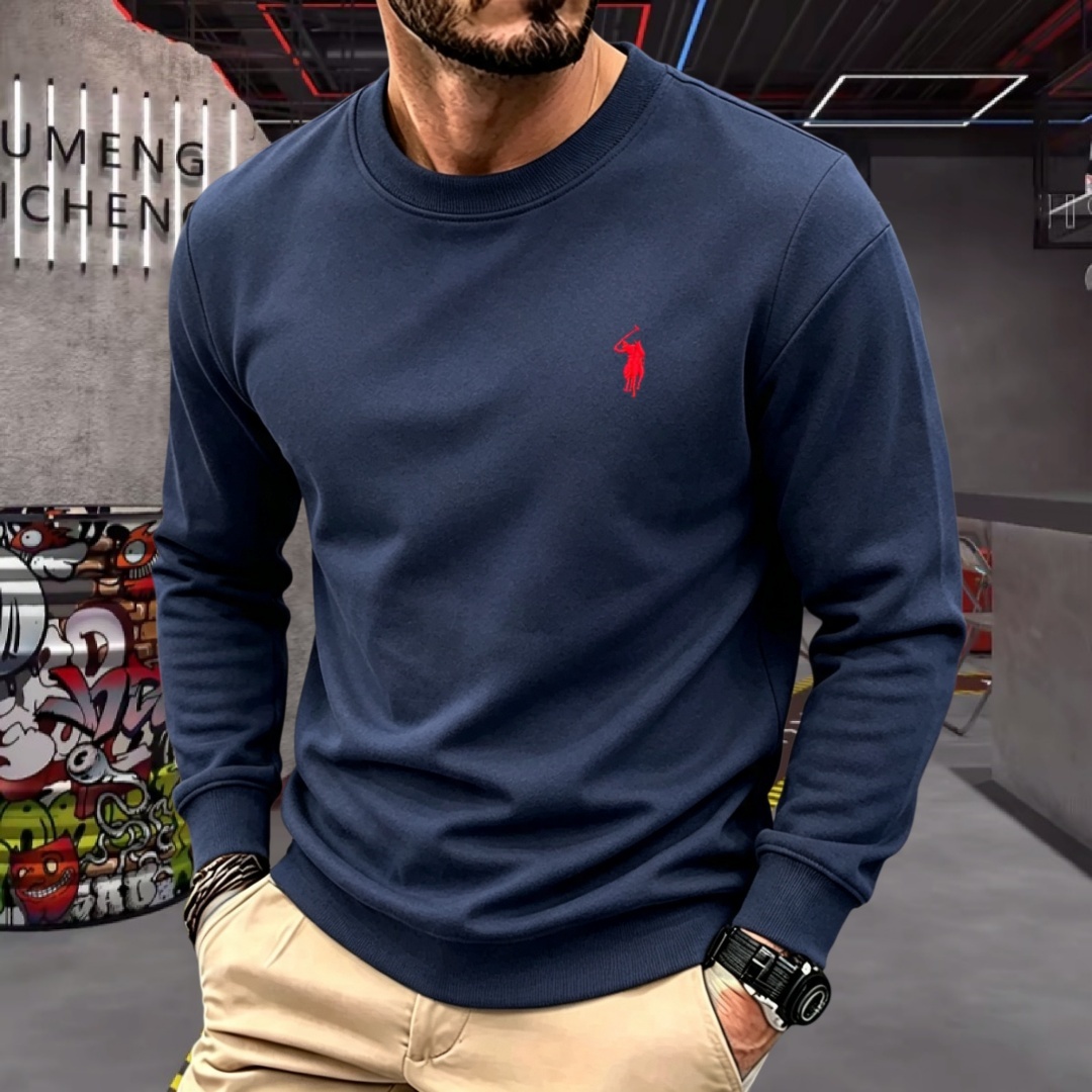 Men'S Winter Fashion - T-shirt à manches longues et col
