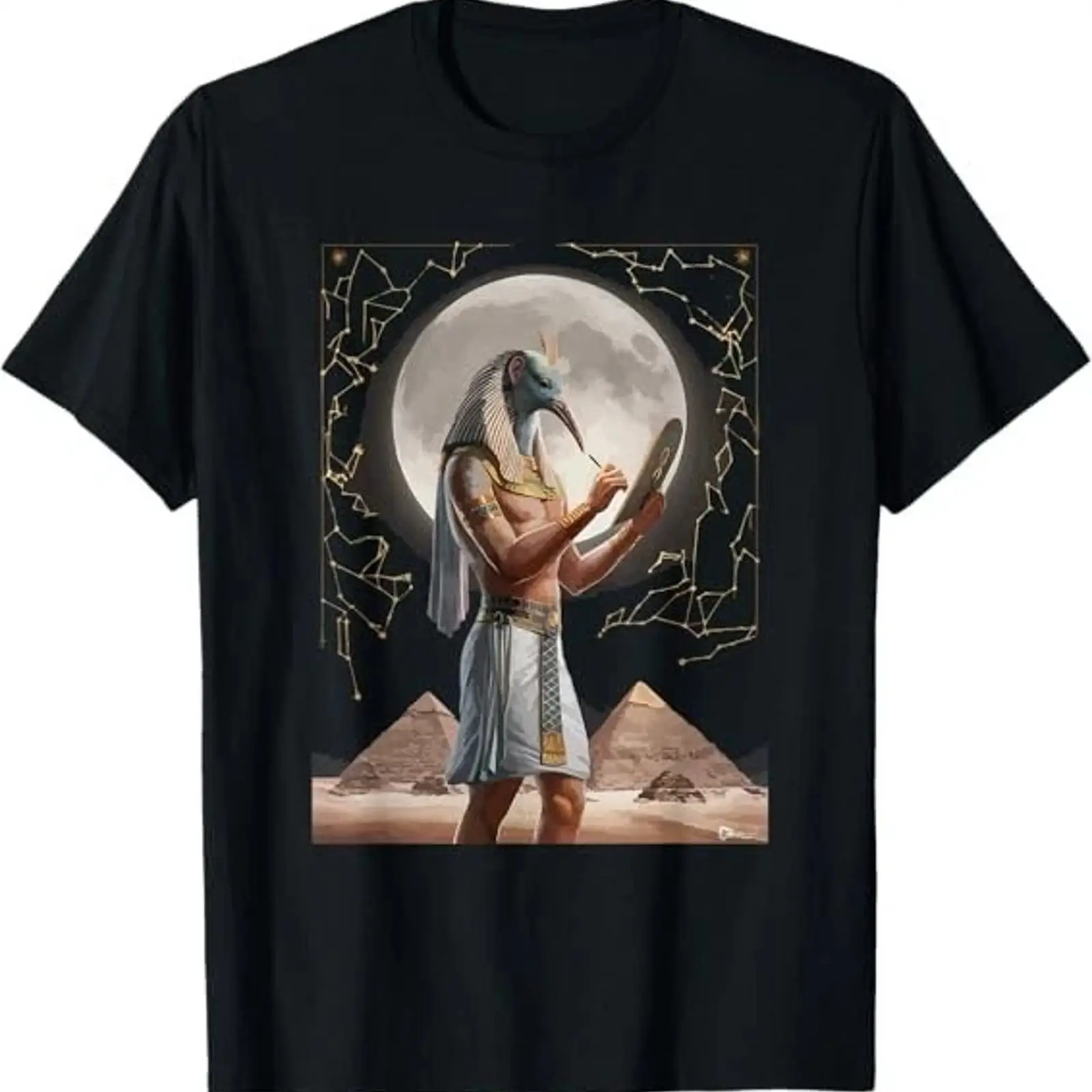 Men Fashion Egypt - NOUVEAU T-shirt Thoth Dieu Égyptien Mythologie