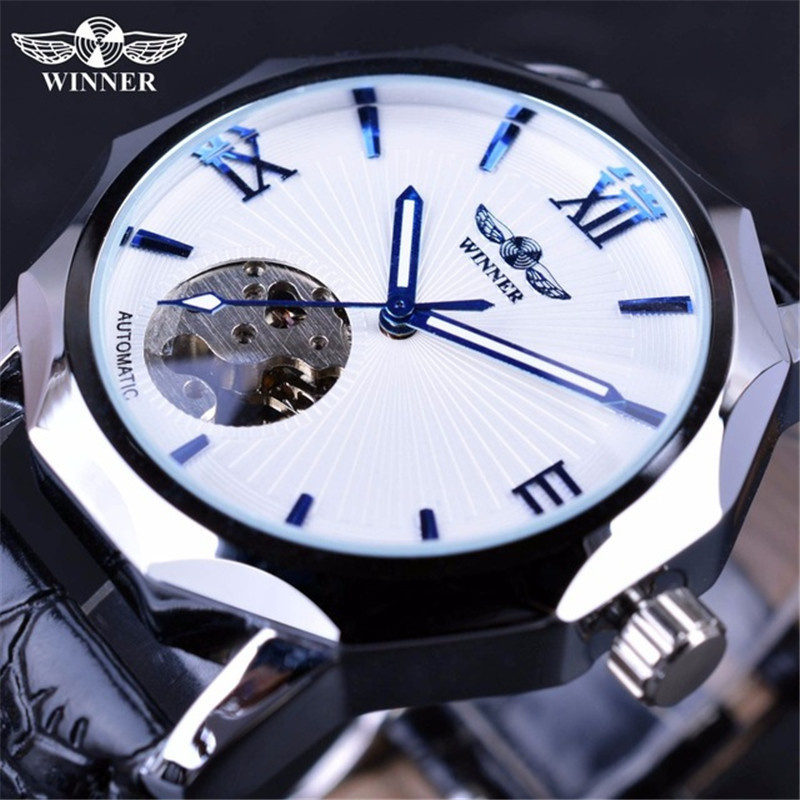 Men'S Fashion Online - Montres-bracelets mécaniques automatiques de luxe Winner