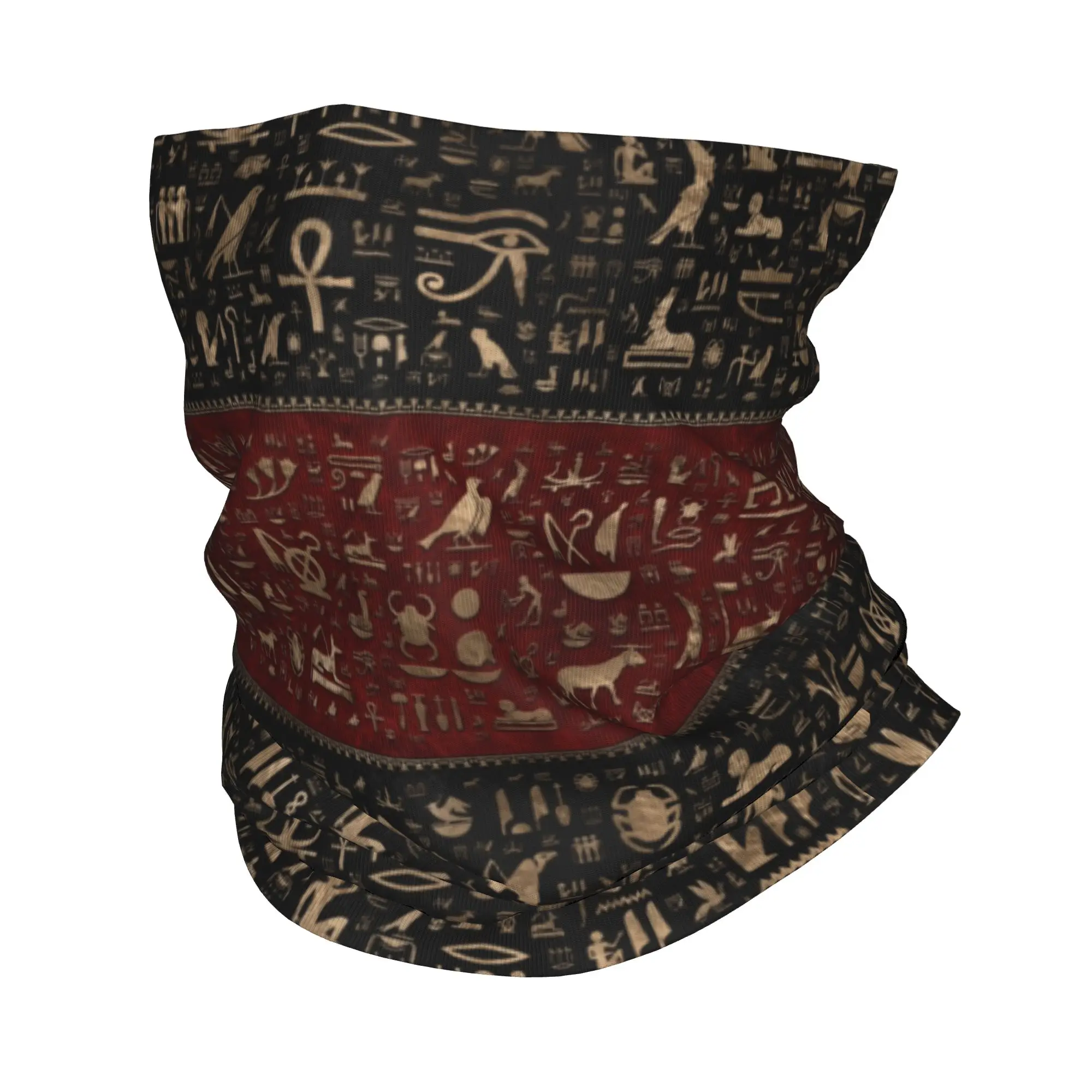 Men Fashion Egypt - Nouveau cache-cou bandana à motifs hiéroglyphes