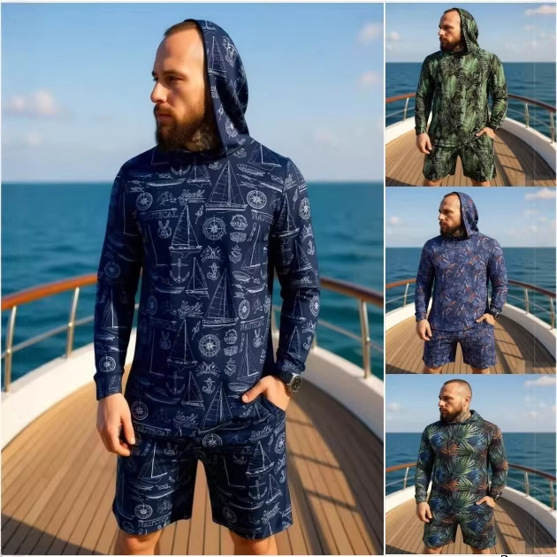 Military Shirt Men - Nouvel ensemble deux pièces unisexe à
