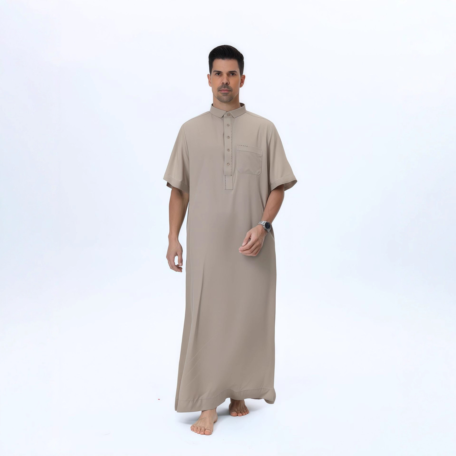 Men'S Fashion Qatar - Robe arabe pour hommes, style Qatar,