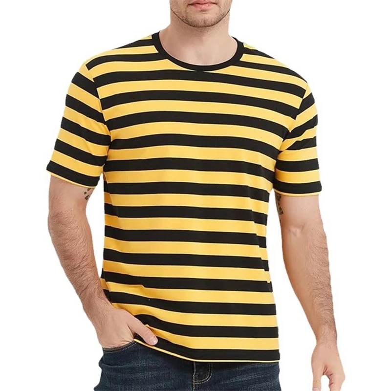 Men'S Fashion Xxl - T-shirt imprimé pour hommes, mode d'été,