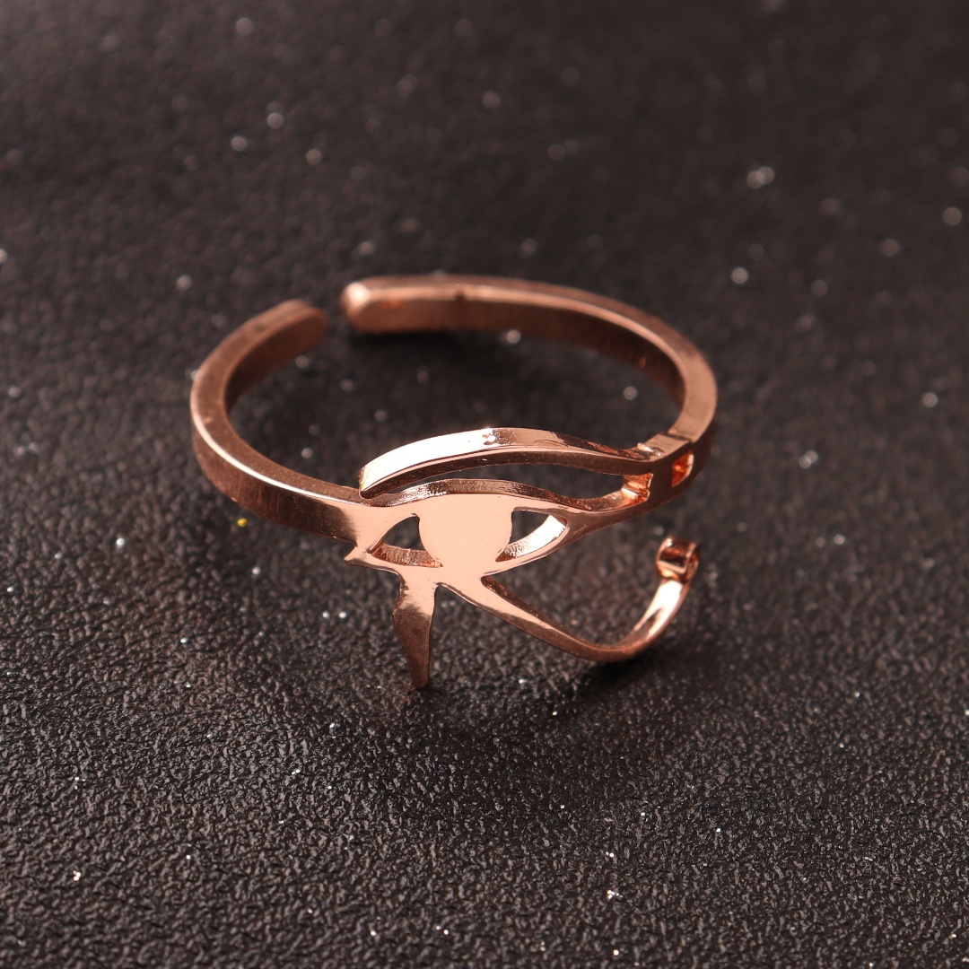 Men Fashion Egypt - Bague œil d'horus de l'egypte ancienne
