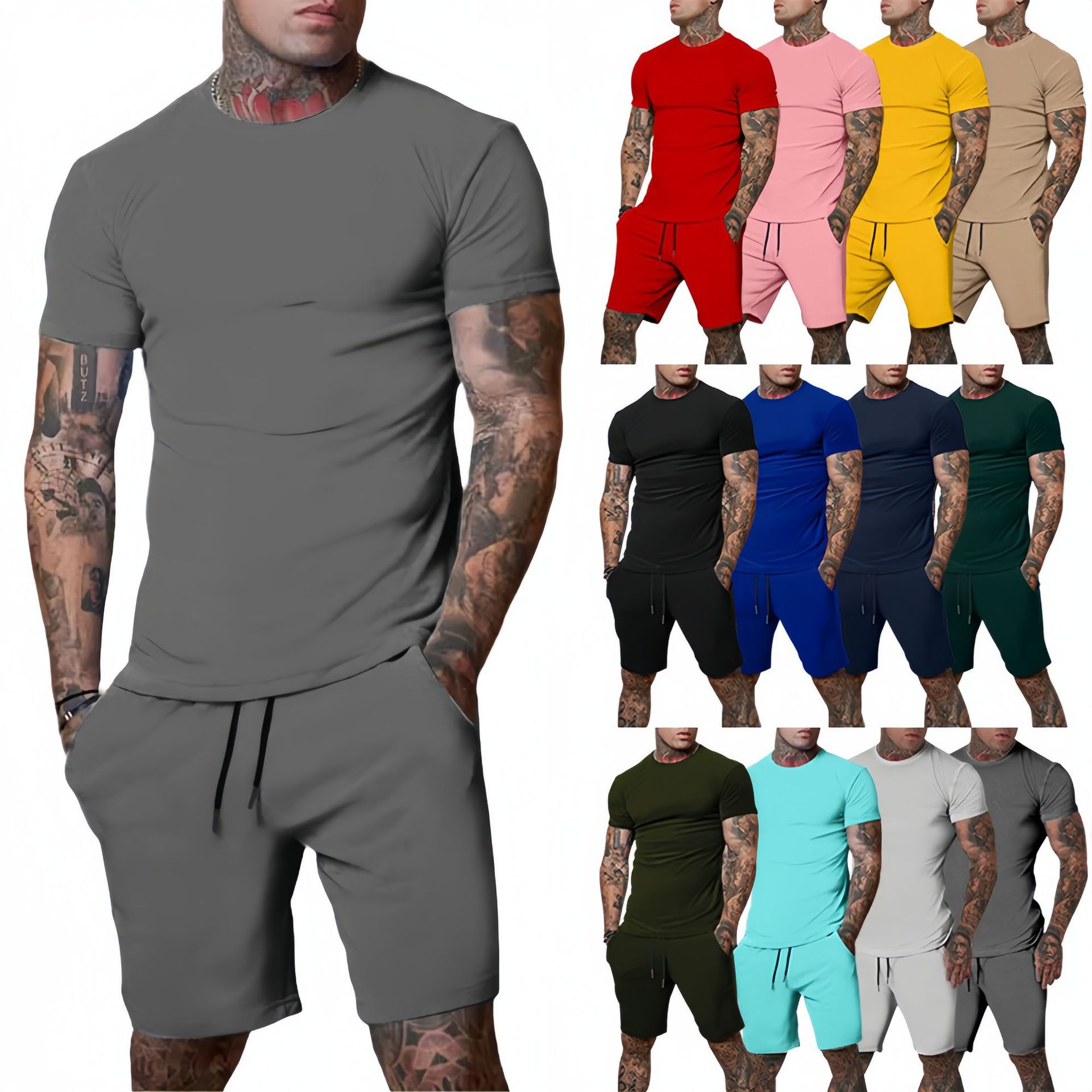 Mens Fashion Ideas - Ensemble de sport d'été décontracté et