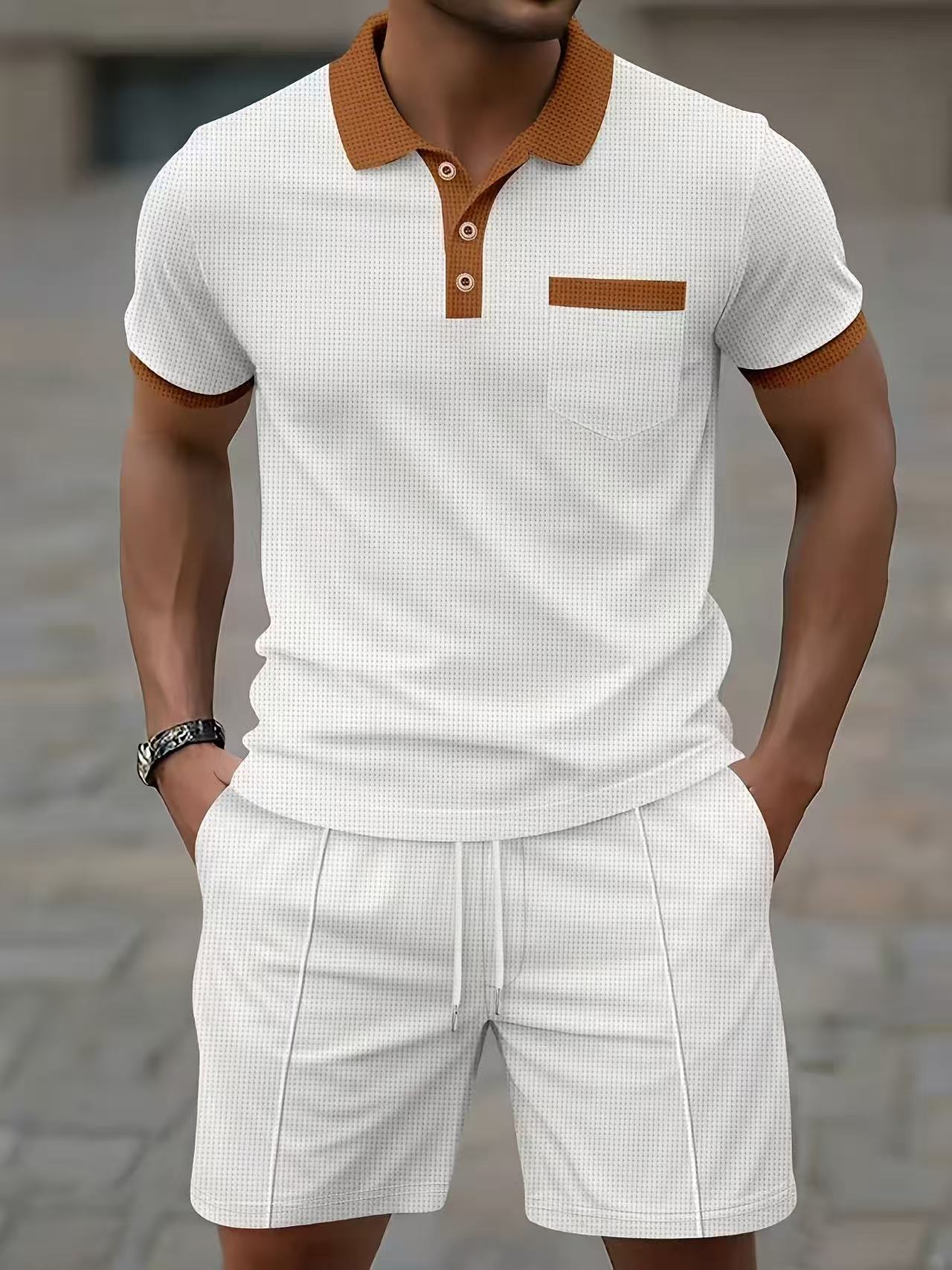 Men'S Fashion Advice - Ensemble polo et short pour homme,