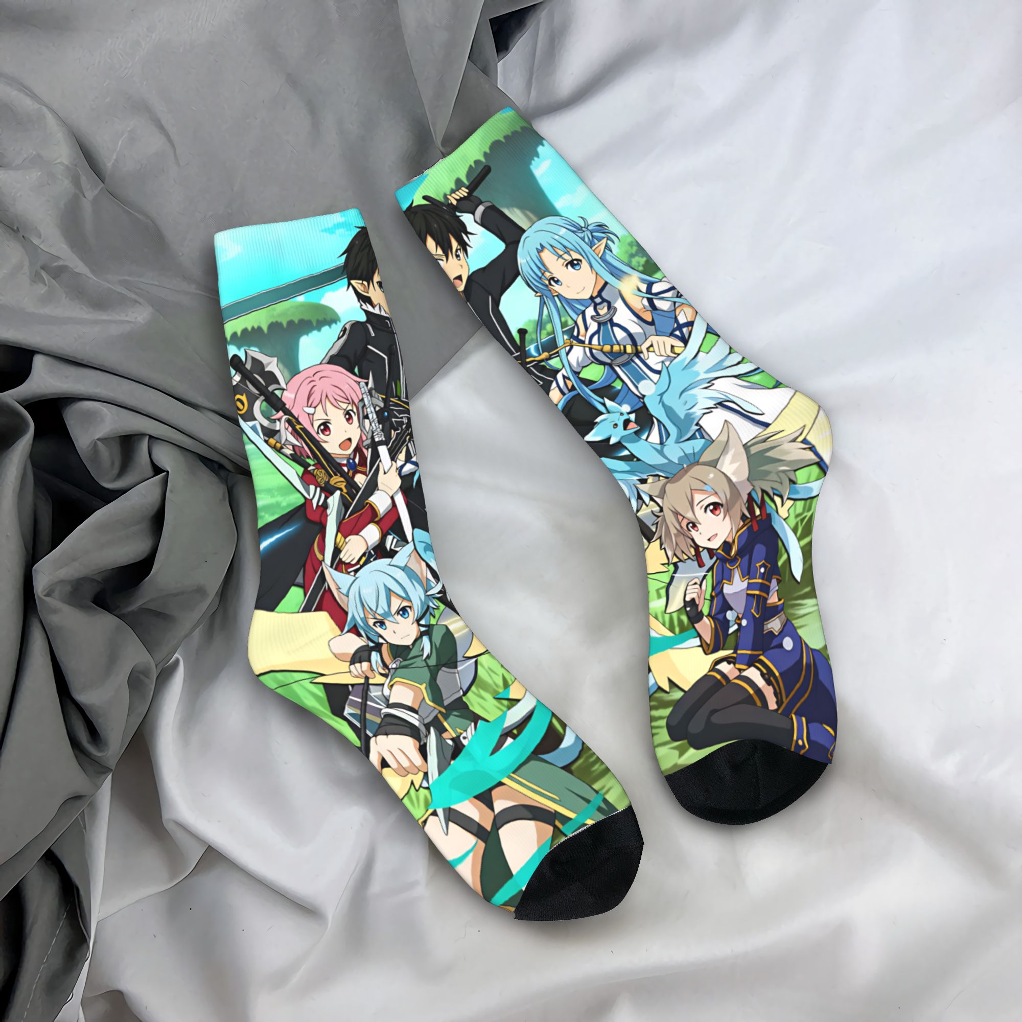 Men'S Fashion Online - Chaussettes Sword Art Online, bas à