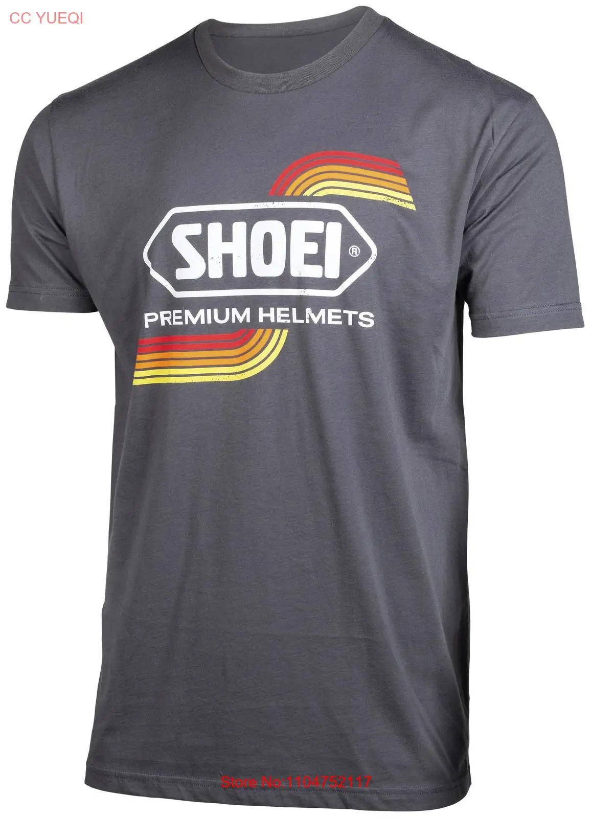 Men'S Fashion Xxl - Shoei Vintage t-shirt X grand gris