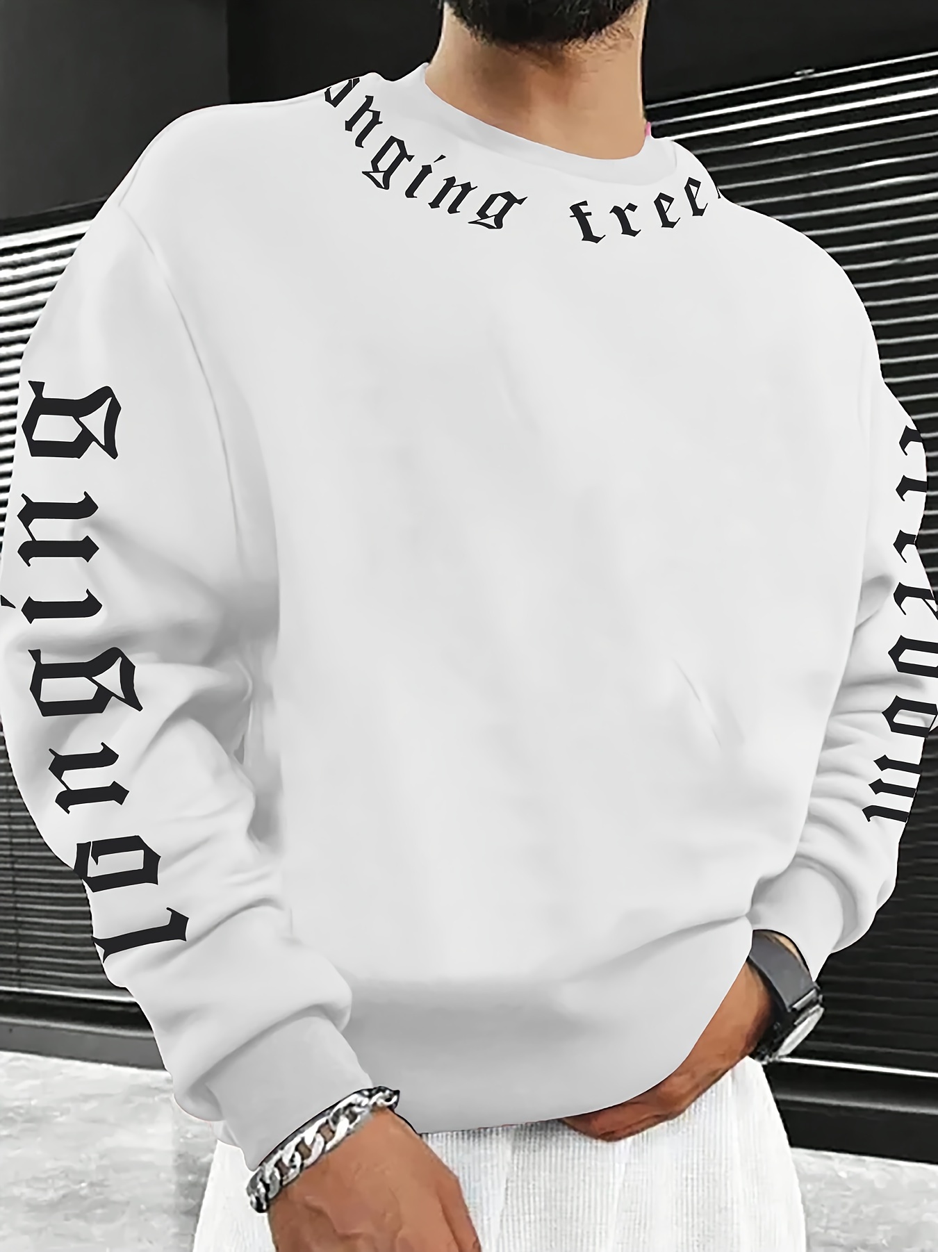 Sweat-shirt à col rond pour ho - Men'S Winter Fashion avis et prix