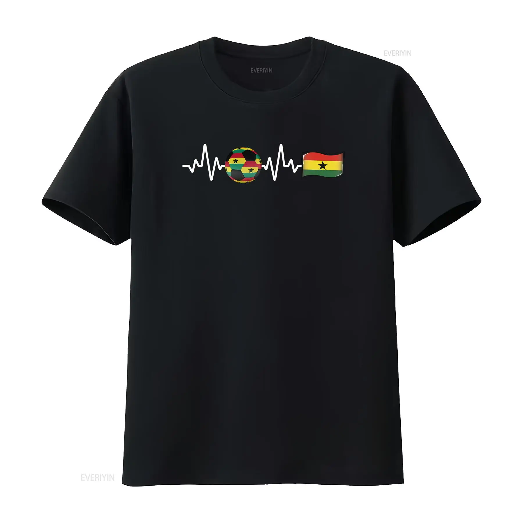 T-shirt Ghana Black Star Qatar - Men'S Fashion Qatar avis et prix