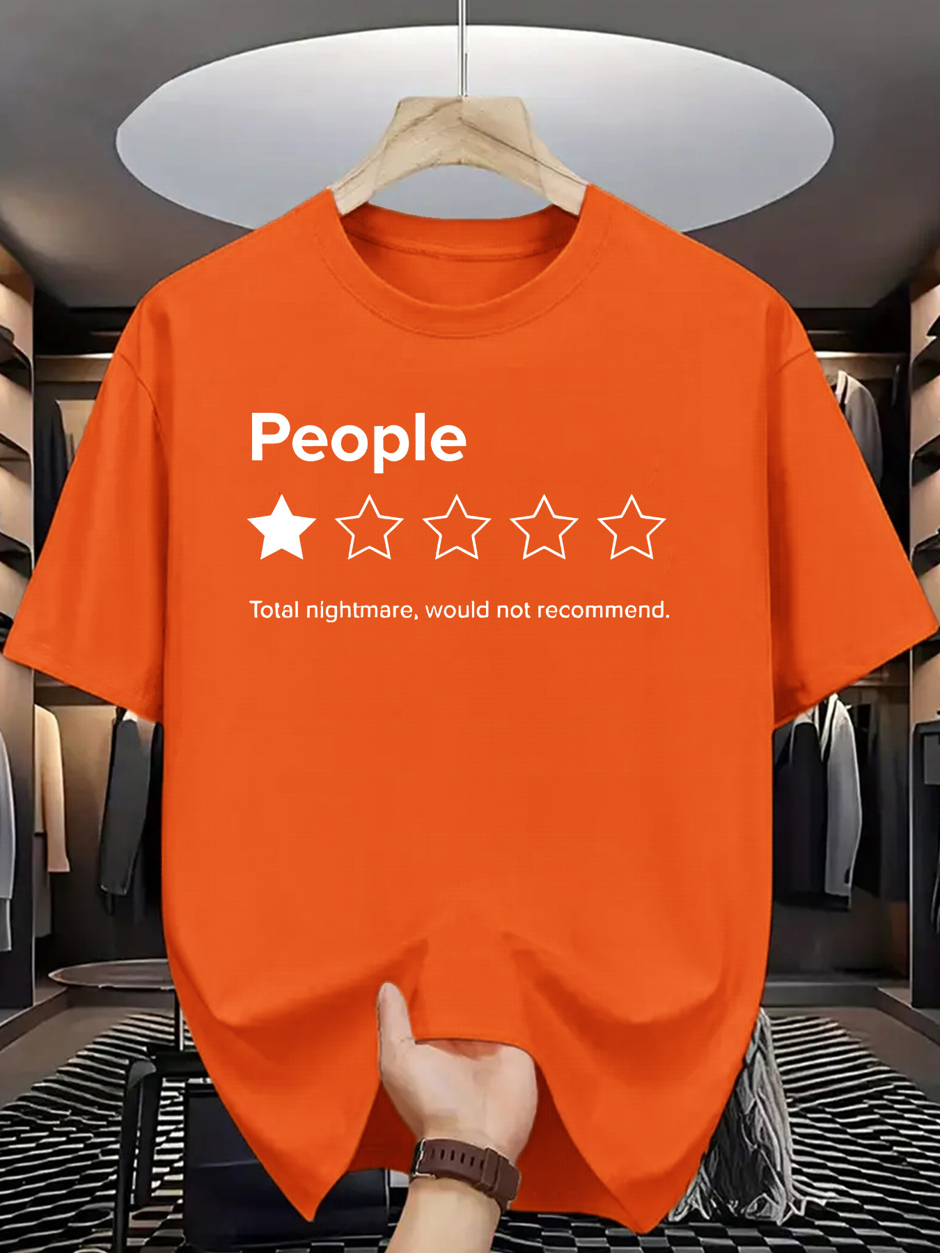 T-shirt graphique imprimé pour - Men'S Fashion Reviews avis et prix