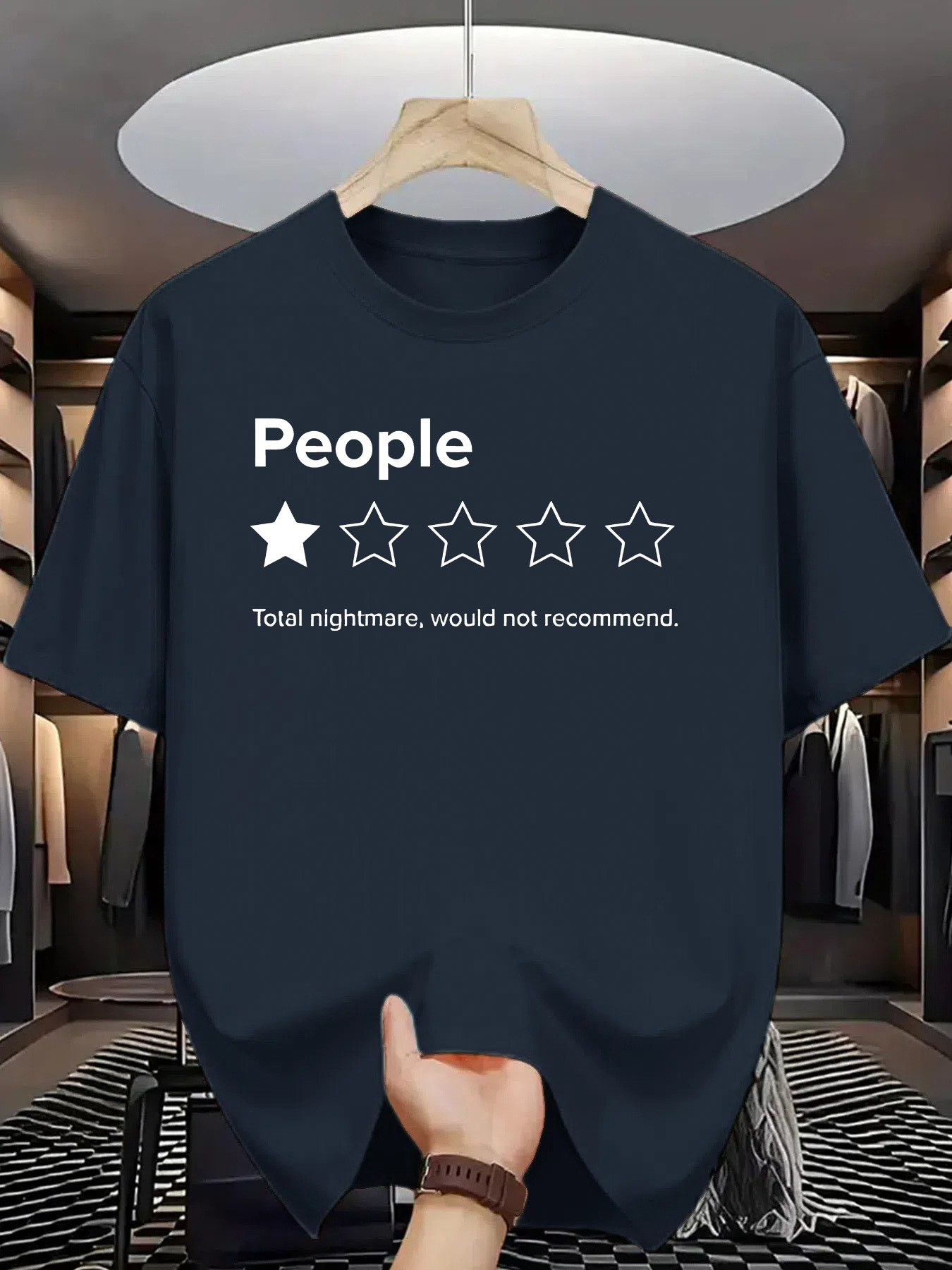 T-shirt graphique imprimé pour - Men'S Fashion Reviews avis et prix
