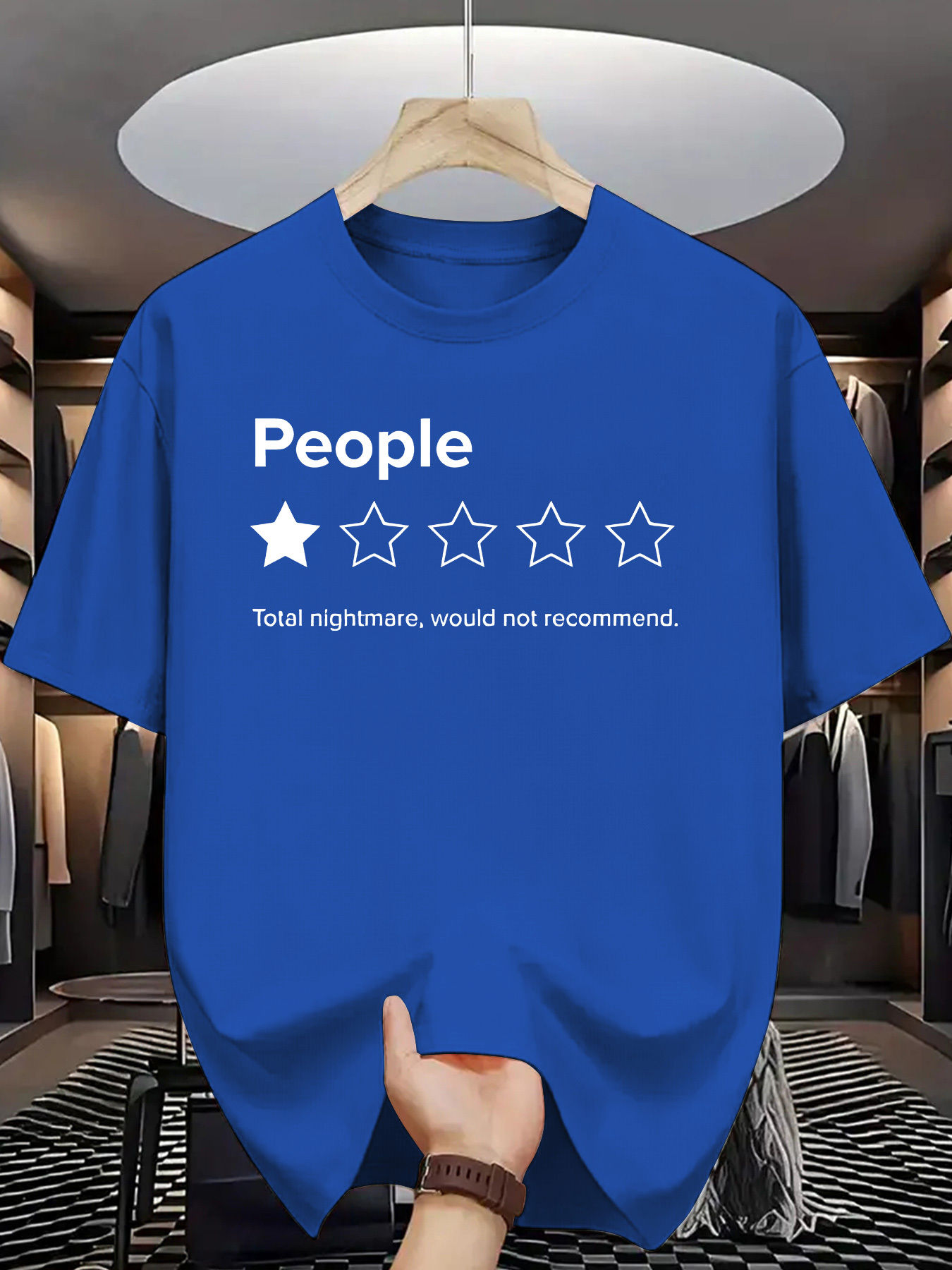 T-shirt graphique imprimé pour - Men'S Fashion Reviews avis et prix