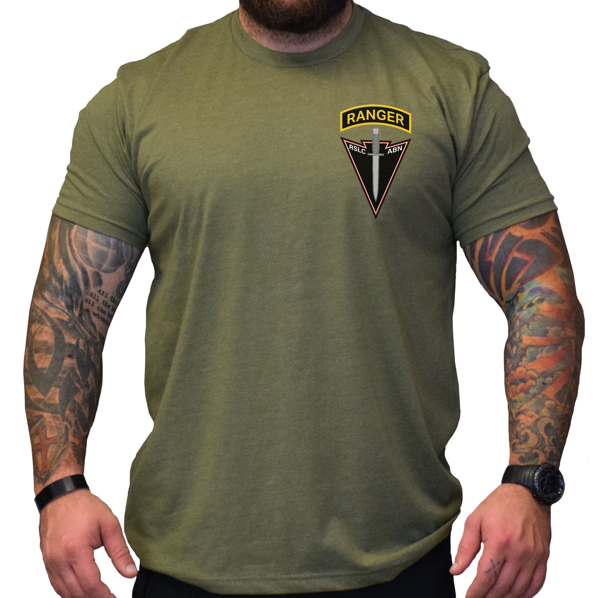 US Army Ranger RSLC Logo T-Shi - Military Shirt Men avis et prix