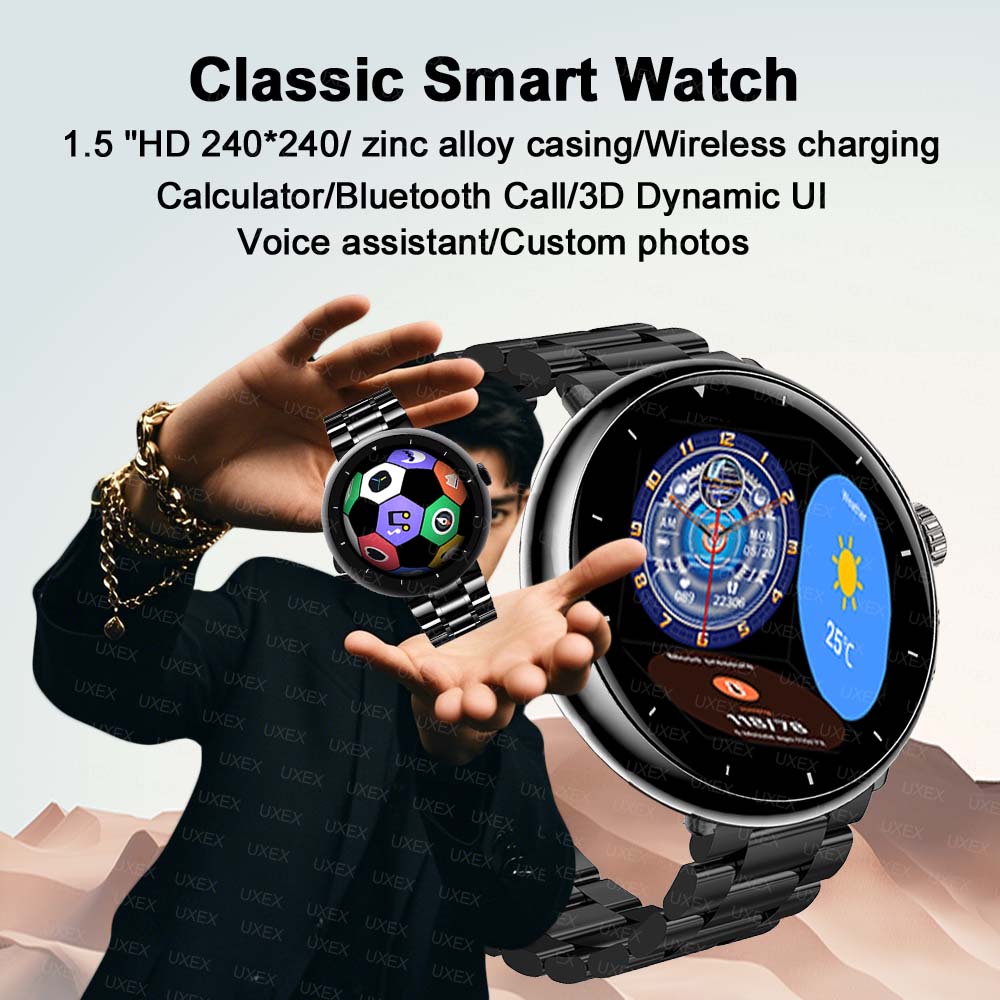 Femmes mode Smartwatch 1.5 pou - Men'S Fashion App avis et prix