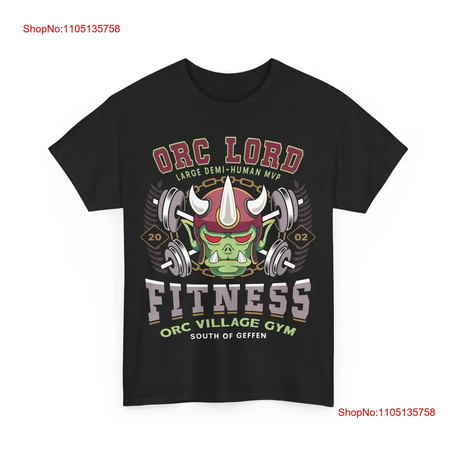 Geffen Orc Village Fitness t-s - Men'S Fashion Online avis et prix