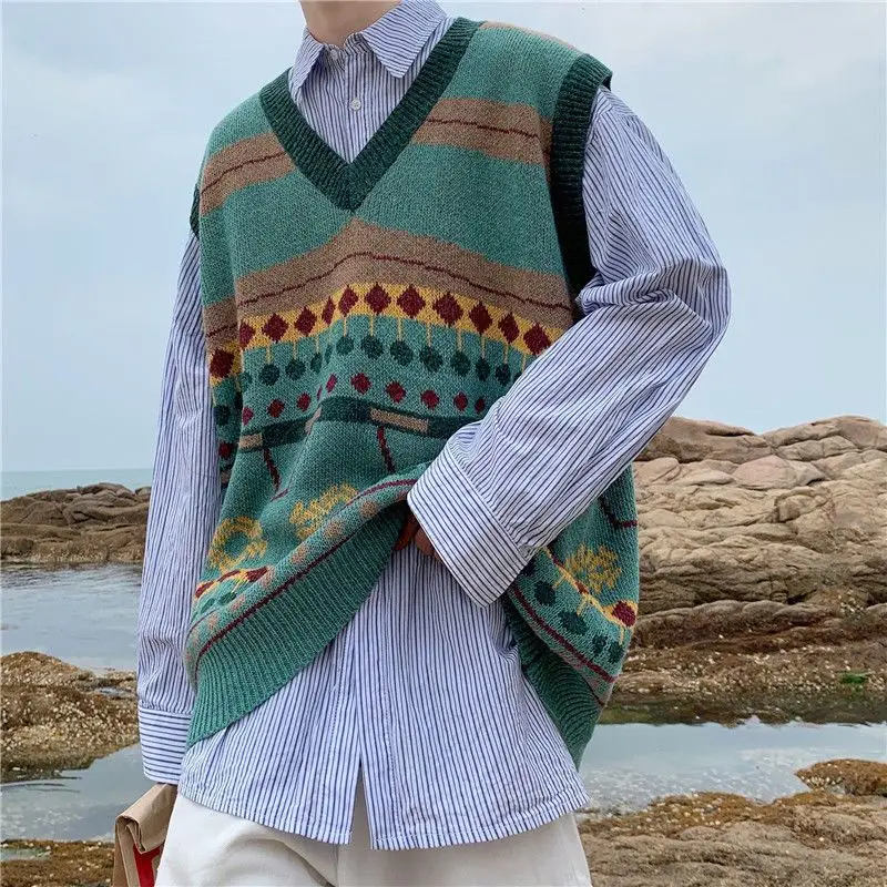 Gilet en tricot à la mode coré - Men'S Fashion Reviews avis et prix