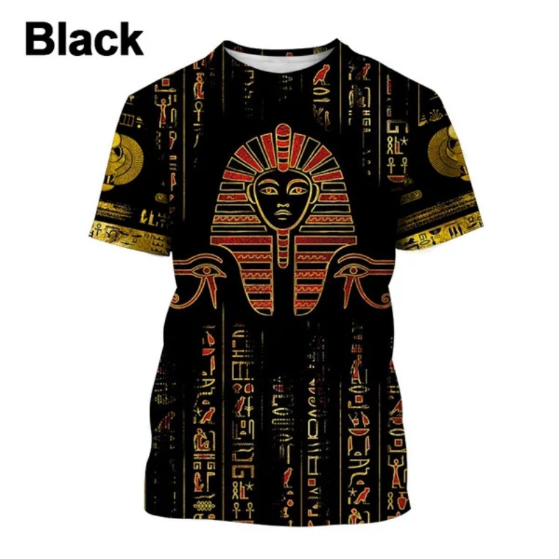 3D imprimé pharaon Anubis T-Sh - Men Fashion Egypt avis et prix