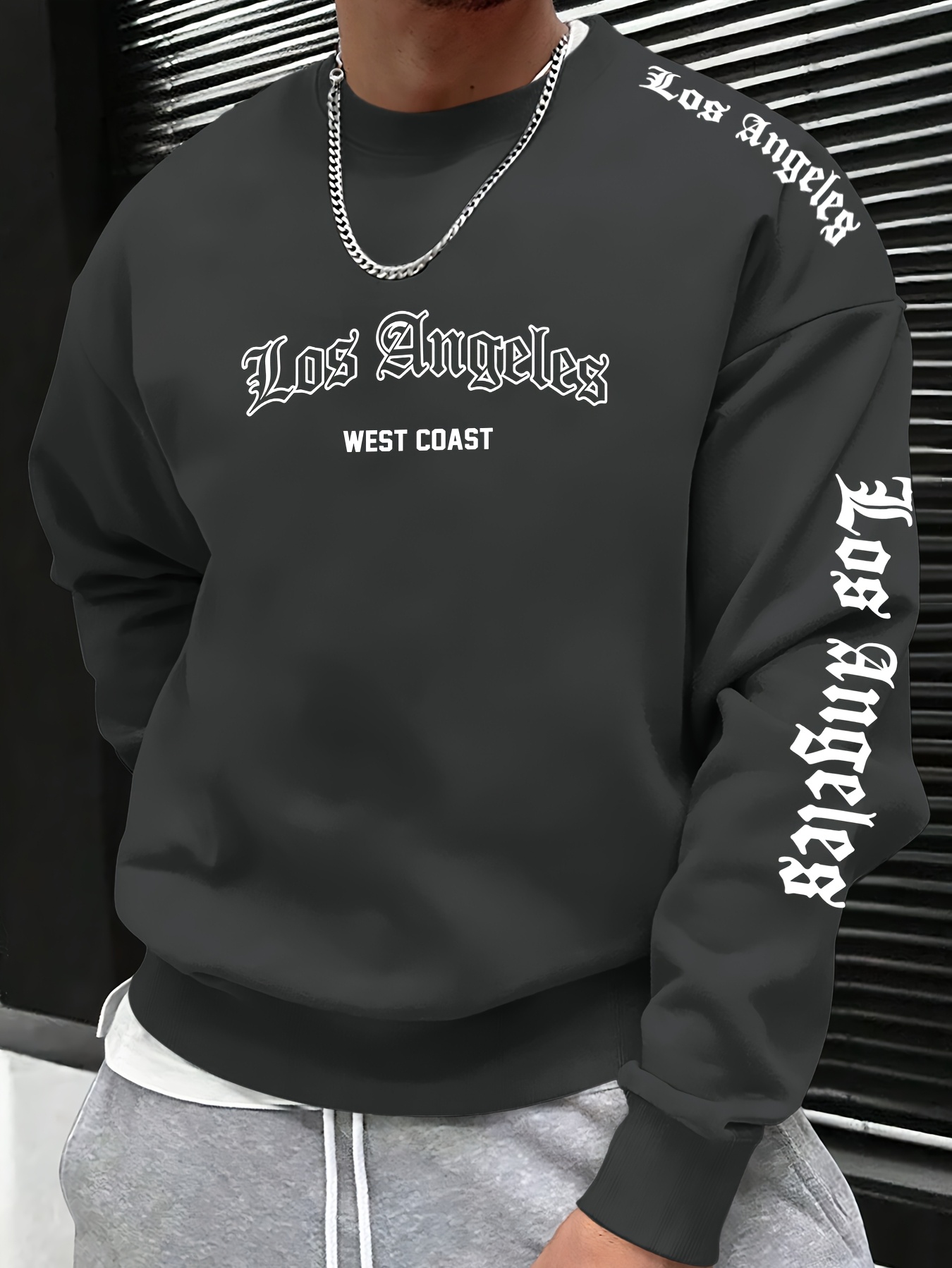 Sweat-shirt à col rond pour ho - Men'S Tops Fashion avis et prix