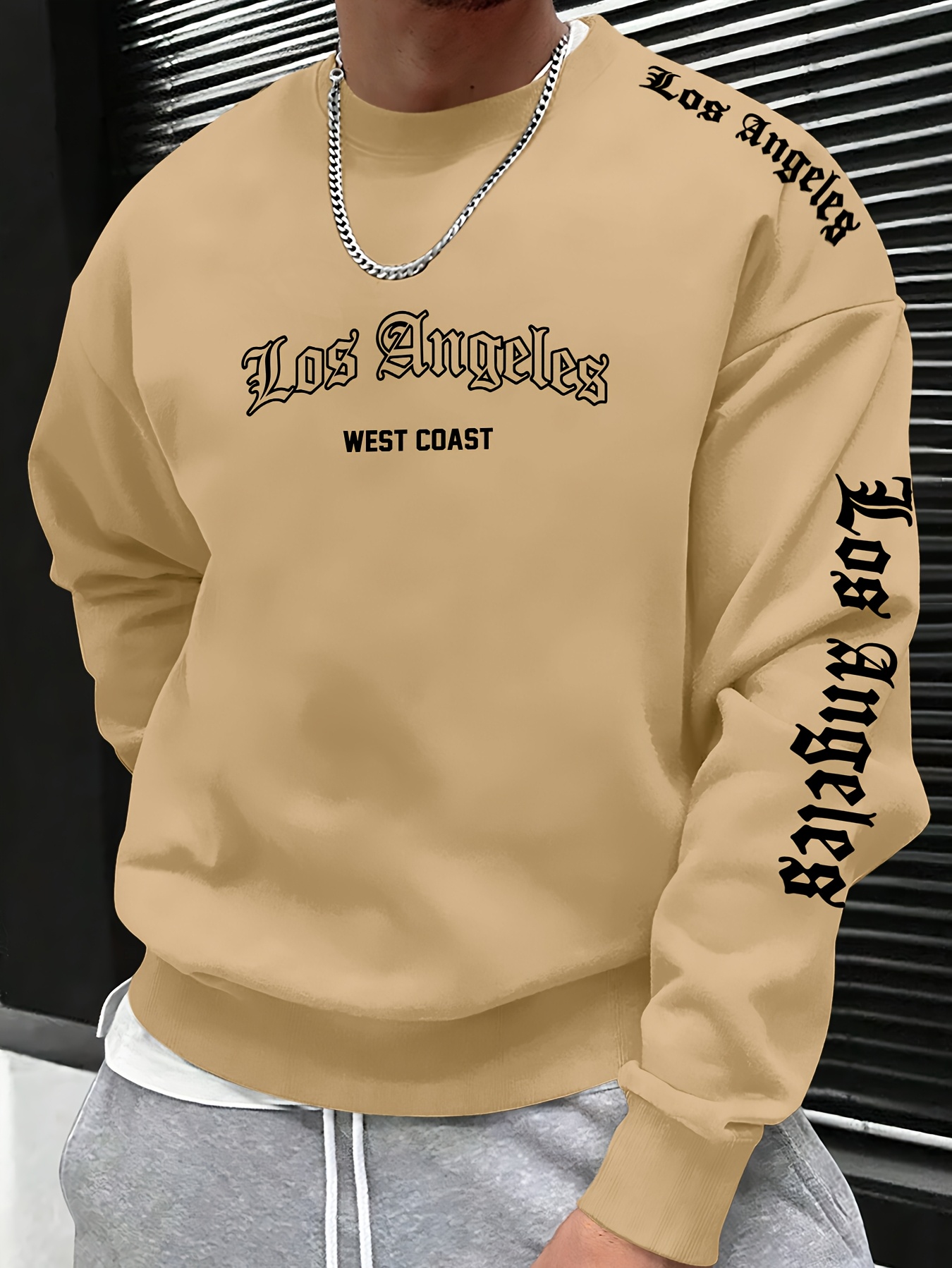 Sweat-shirt à col rond pour ho - Men'S Tops Fashion avis et prix