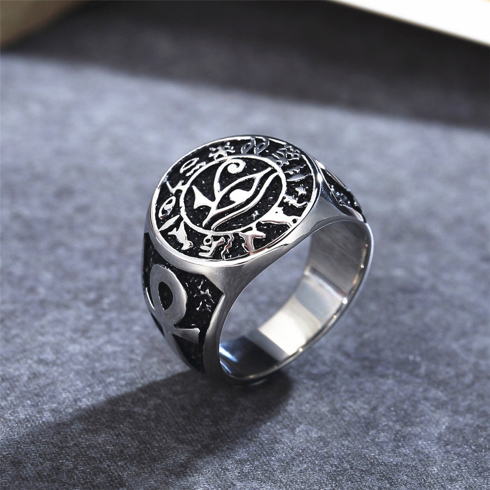Bague Vintage œil d'horus en a - Men Fashion Egypt avis et prix