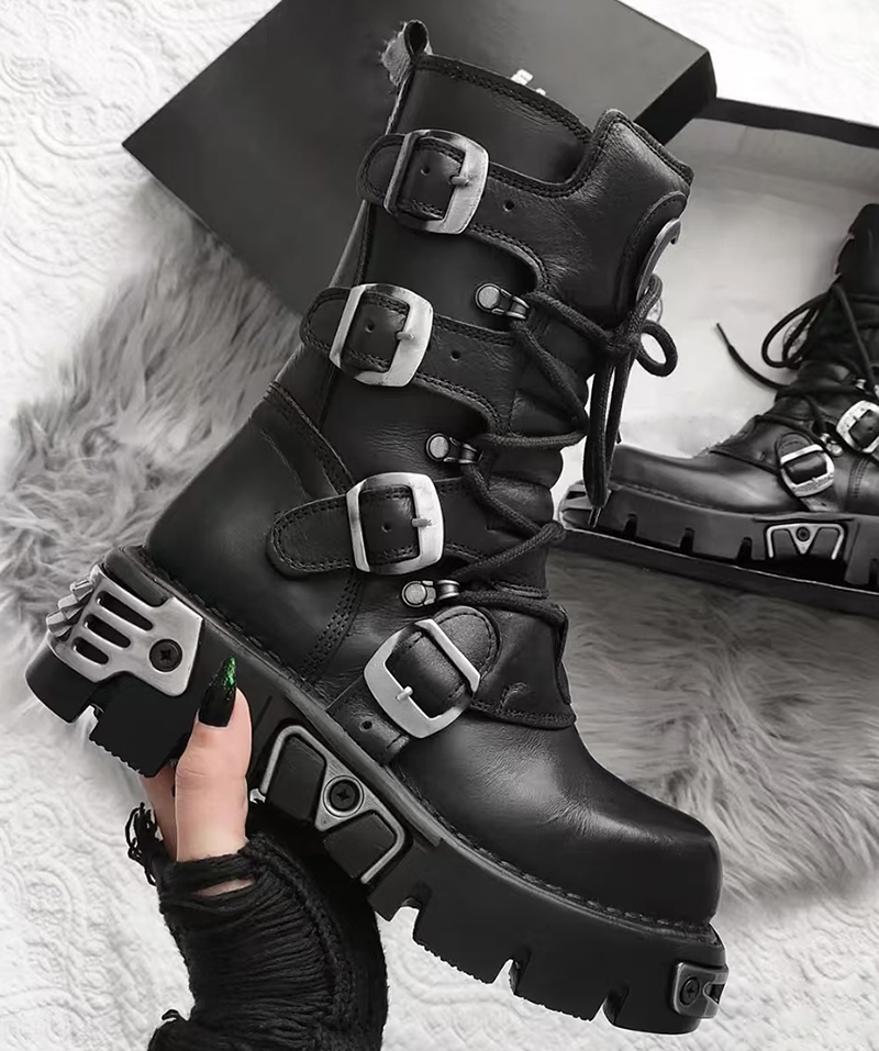 Hommes de luxe mode punk gothi - Men'S Fashion For 45 Years Old avis et prix