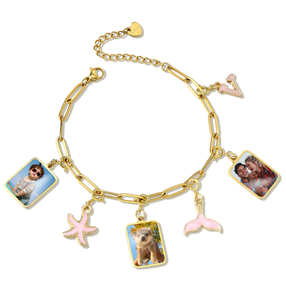 Collier pendentif drapeau lett - Men'S Fashion Jewelry Bracelets avis et prix