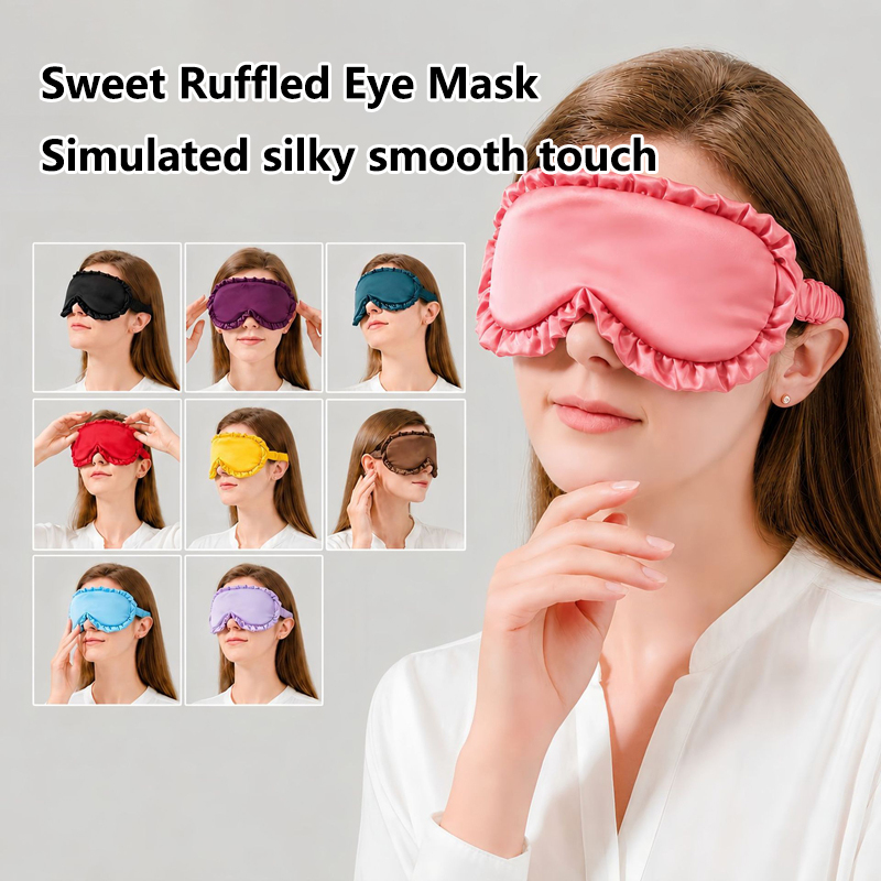 Masque de sommeil en soie imit - Men'S Fashion Xxl avis et prix