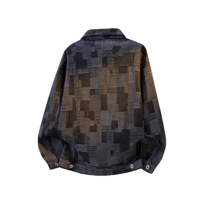 Veste en jean délavé pour homm - Mens Fashion Denim Jacket avis et prix
