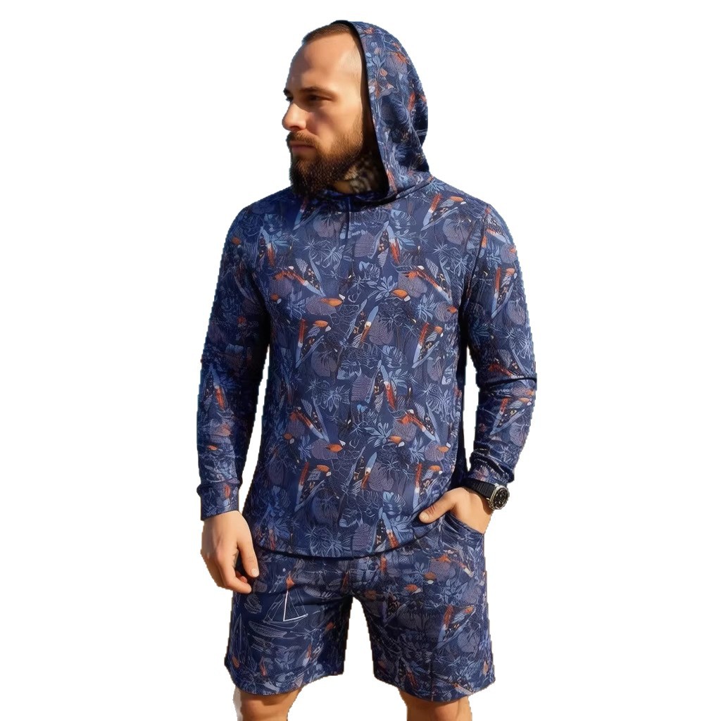 Nouvel ensemble deux pièces un - Military Shirt Men avis et prix