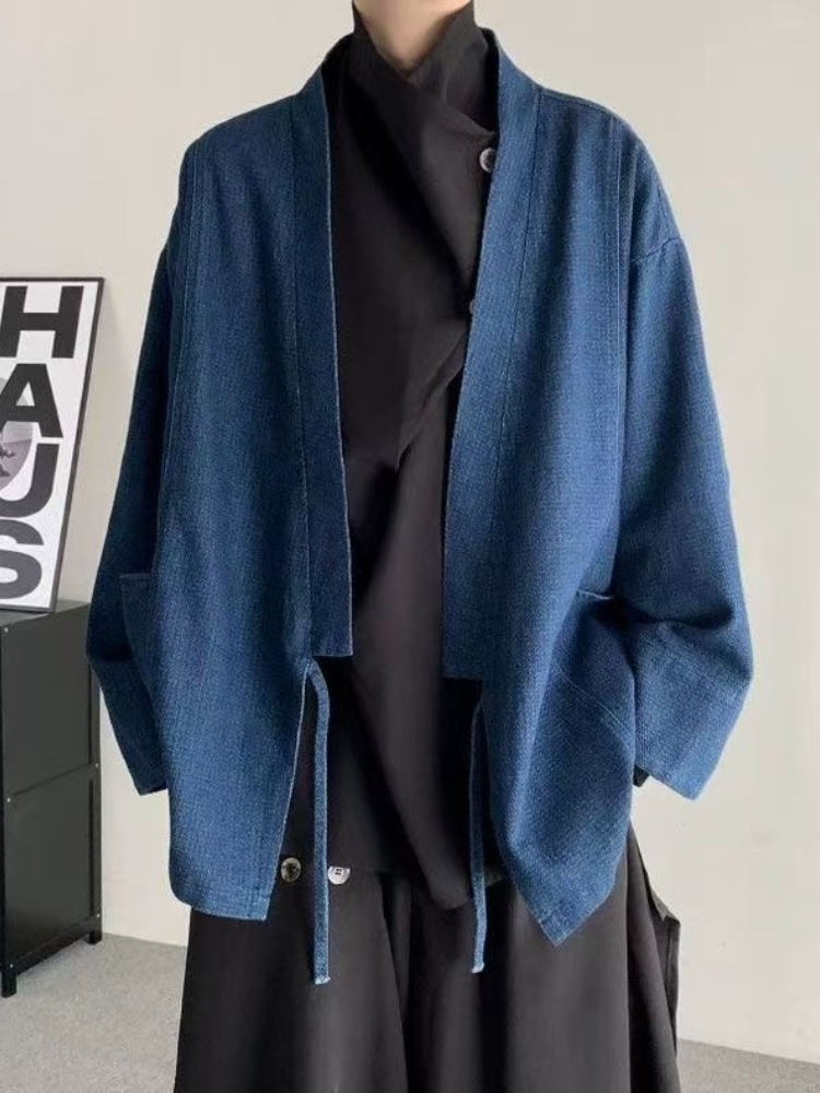 Manteau en jean Vintage de Sty - Mens Fashion Denim Jacket avis et prix