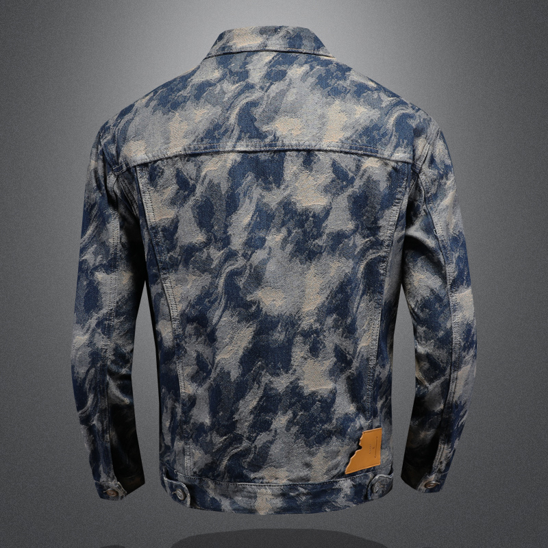 Veste en jean vintage pour hom - Mens Fashion Denim Jacket avis et prix