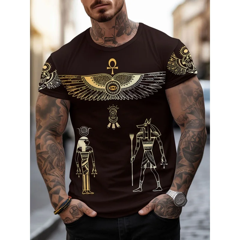 T-shirt graphique de l'Égypte  - Men Fashion Egypt avis et prix