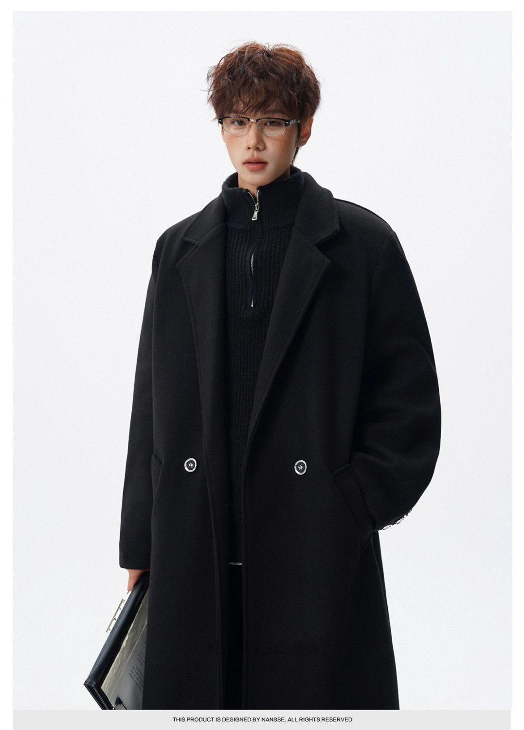 Manteau en mélange de laine po - Men'S Fashion Reviews avis et prix