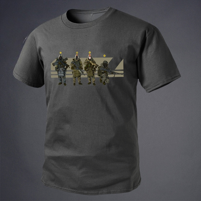 Nouveau produit : T-shirt à co - Military Shirt Men avis et prix