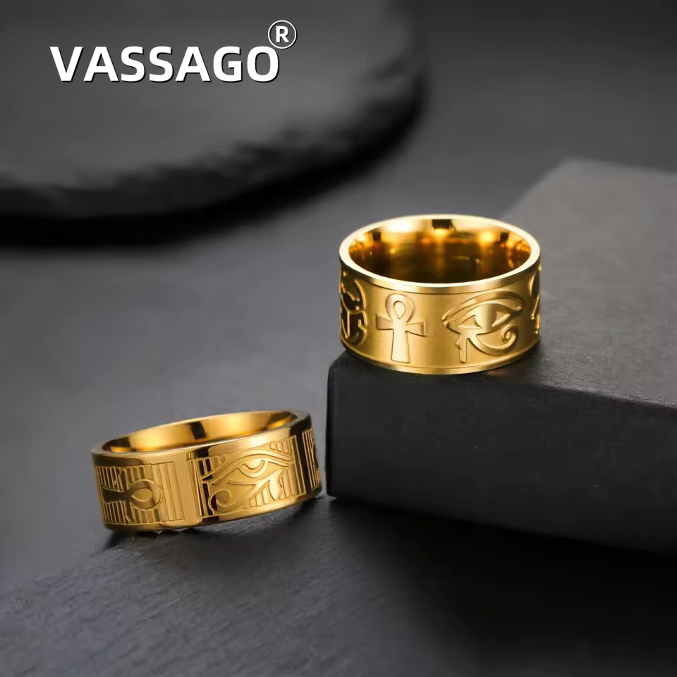 VASSAGO acier inoxydable Ankh  - Men Fashion Egypt avis et prix