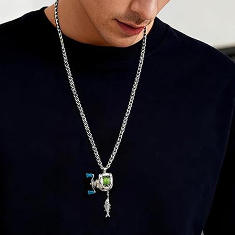 Collier moulinet de pêche avec - Men'S Fashion Guide avis et prix